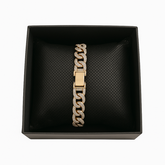 Gold Rhinestone Bracelet